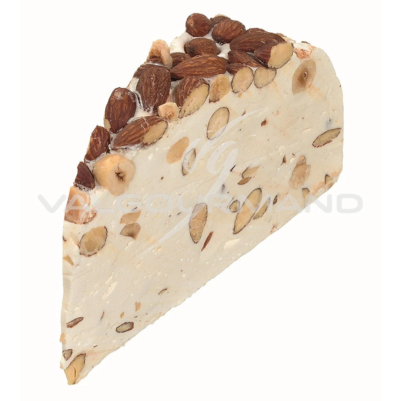 Part de gâteau nougat nature