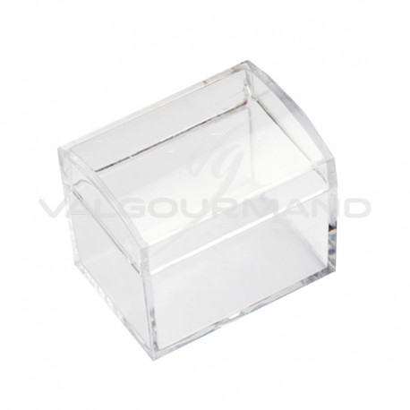 Boîtes coffres transparents - 6 pièces