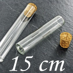 Eprouvettes en verre 15CM - 48 pièces