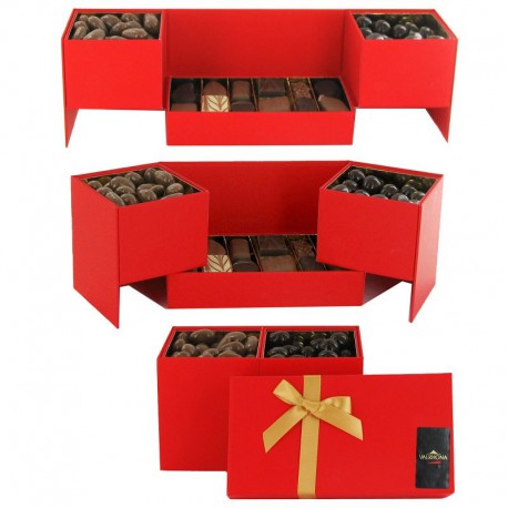 Boîte coffret Luxe Maggy VIDE - contenance 360g