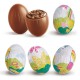 Oeufs chocolat au lait fourrés crème noisettes et céréales - carton de 5kg