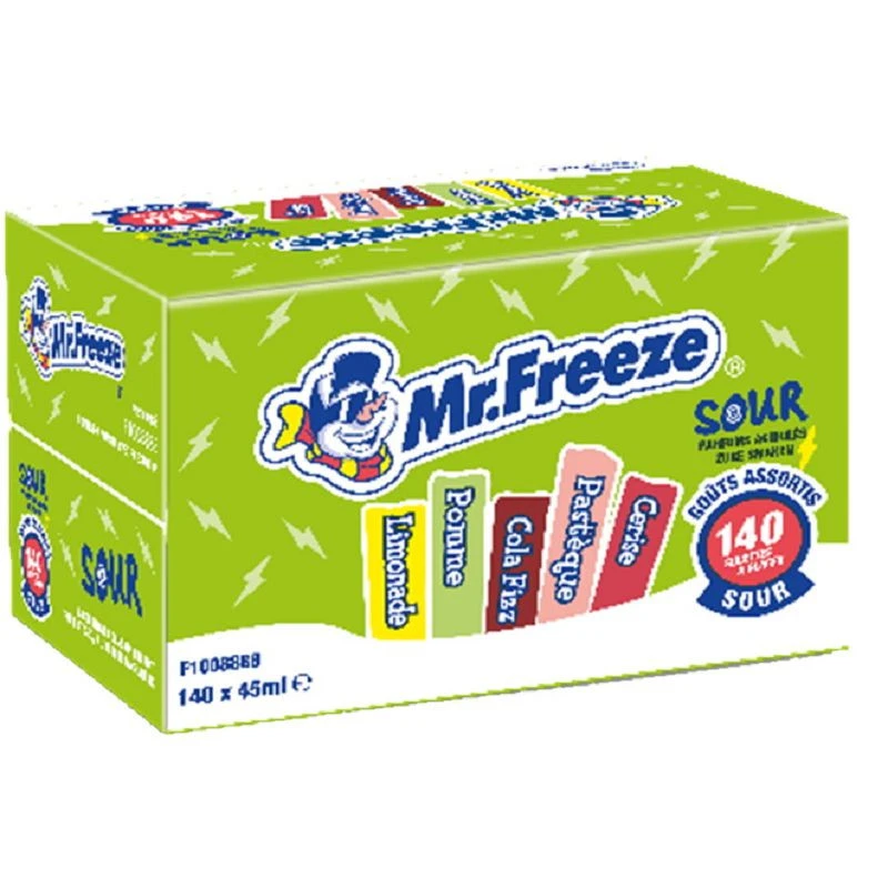 Mister Freeze sour 45ml - boîte de 140