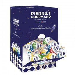 Sucettes boules Pierrot Gourmand - boîte de 150