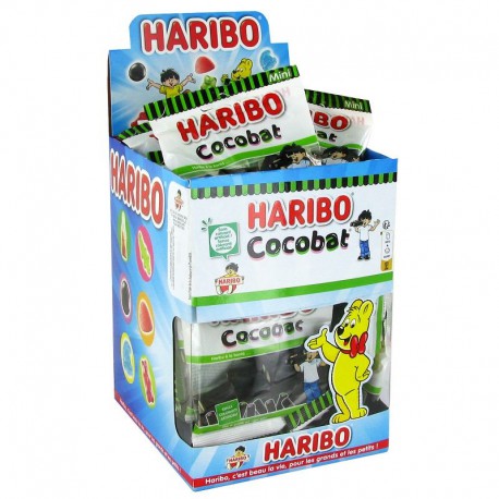 Cocobat mini HARIBO 40g - 30 sachets