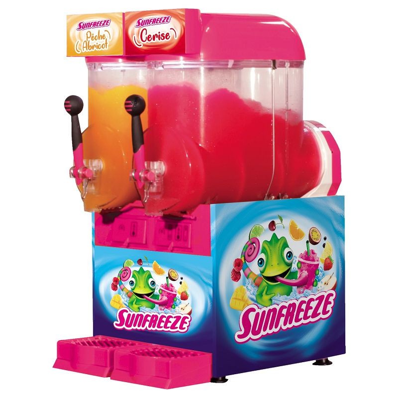 Machine à Granité / Granita 2 bacs Sun Freeze - pack complet