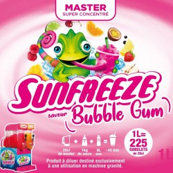 Concentré arôme Freezy BUBBLE 1L pour Granité / Granita
