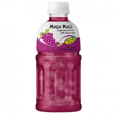 ~Mogu Mogu Raisin Pet 32cl - 24 bouteilles