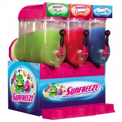 PRECOMMANDE Machine à Granité / Granita 3 bacs x10L - pack complet Sun Freeze