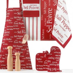 Manique sel & poivre Winkler ROUGE