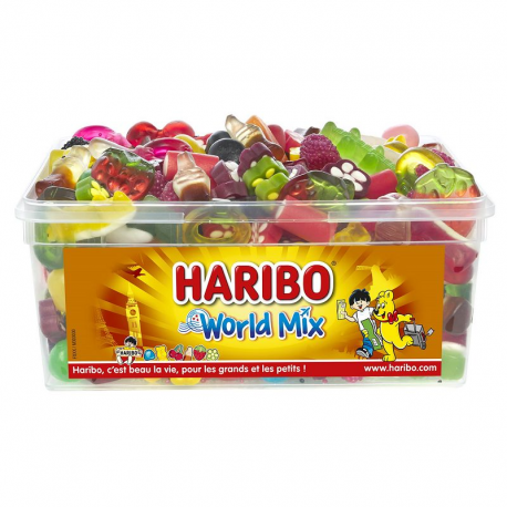 World Mix HARIBO - tubo de 900g