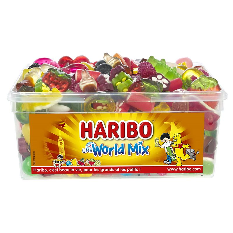 Bonbons Rainbow Pik Haribo, boîte de 250 bonbons Rainbow Pik