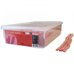Lassos torsadés Fraise - tubo de 200