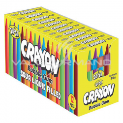 Chewing gum Vampire gum (colorent la langue) - boîte de 200