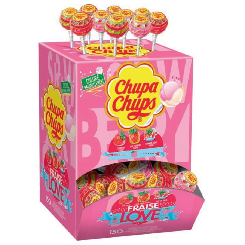 Sucette Chupa Chups x 150 en gros conditionnement sur Bonbonrama