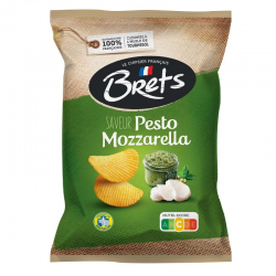 Chips Brets Pesto Mozzarella 125g - 10 paquets