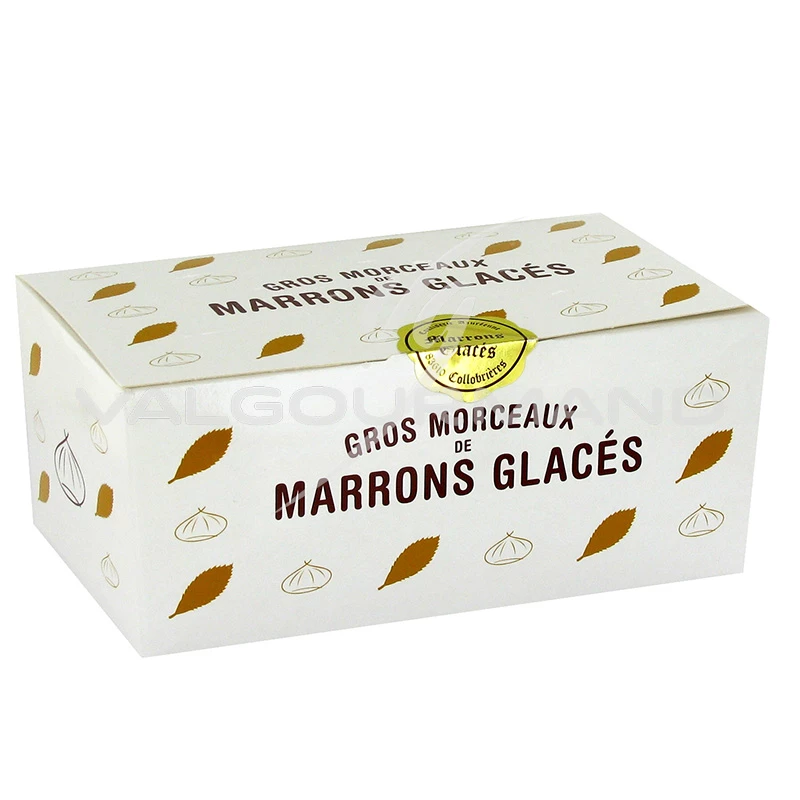 Ballotin 500g Marrons Glacés entiers sous alu