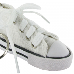 Basket porte-clefs BLANC - pièce