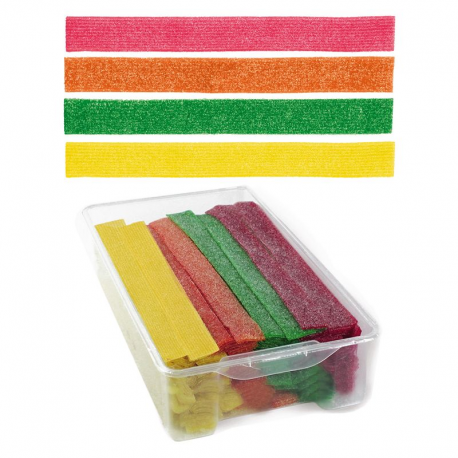 Ceintures acides Multifruits - boîte de 200