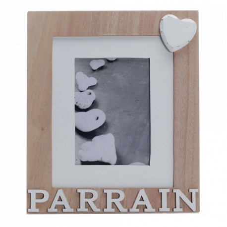 Cadre en bois naturel à poser PARRAIN - pièce