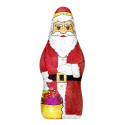 Pères Noël chocolat au lait - tubo de 312g