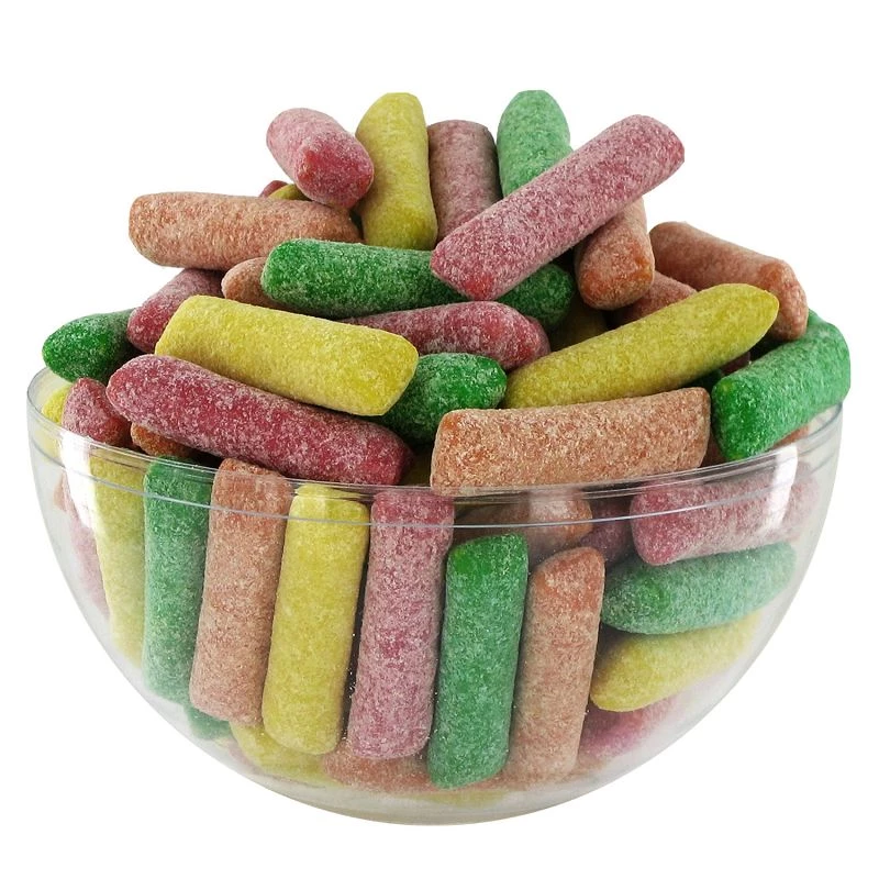 Bonbon Hitschies assortis 1kg - Bonbon craie acide aux fruit Hitschies