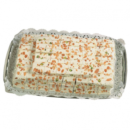 Plateau familial Nougat aux amandes - 3kg