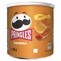 Pringles paprika 40g - 12 boîtes