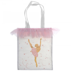 Sac de coton tote bag Ballerine - pièce