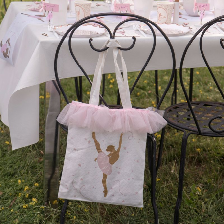 Sac de coton tote bag Ballerine - pièce