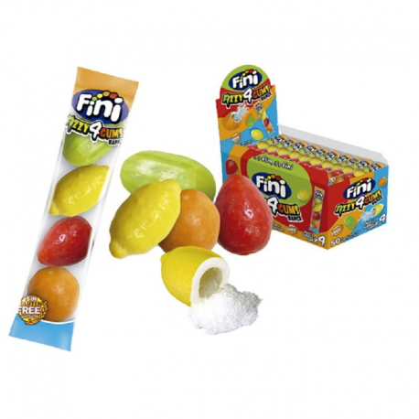 Bubble gum Cuarteto Fizz macédoine 20g - 50 étuis