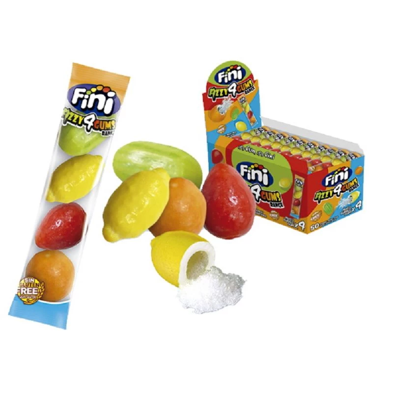 Chewing gum Cuarteto Fizz macédoine 20g - 50 étuis
