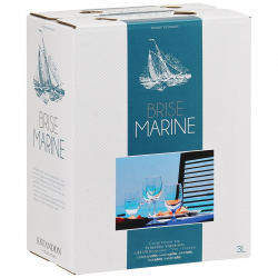 Vin rosé BRISE MARINE IGP Méditérannée - Bib de 3 litres