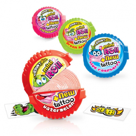 Mini roll + tatoo Johny Bee - boîte de 30