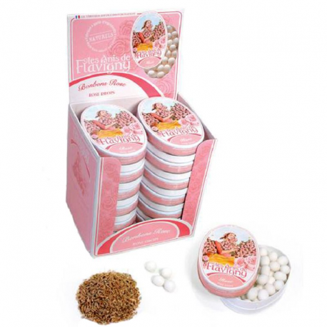 Boîtes collection Flavigny rose 50g - 12 boîtes