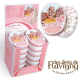 Boîtes collection Flavigny rose 50g - 12 boîtes