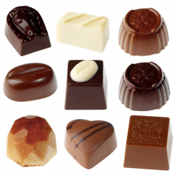 Chocolats assortis SANS SUCRES (Maltitol) - boîte de 2.100kg