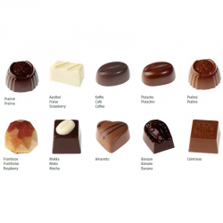 Chocolats assortis SANS SUCRES (Maltitol) - boîte de 2.100kg