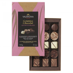 Coffret 15 chocolat assortis VALRHONA les Petits Délices - 145g