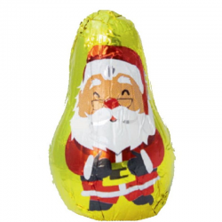 Pères Noël en chocolat praliné 12g - boîte de 84