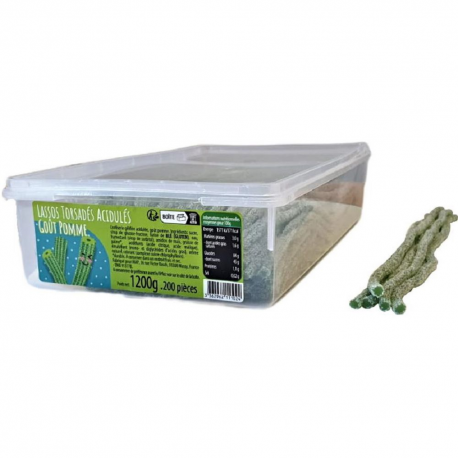 Lassos torsadés Pomme - tubo de 200