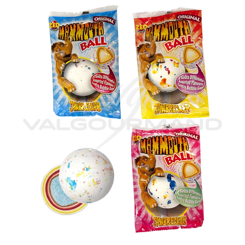 Chewing-gum - Couille de Mammouth - Boule Mammouth Jawbreaker