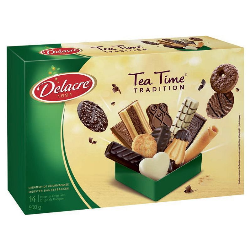 Delacre - Biscuits marquisettes au chocolat en livraison à