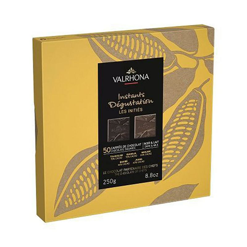 Carrés chocolat Jivara 1 kg Valrhona - Meilleur du Chef