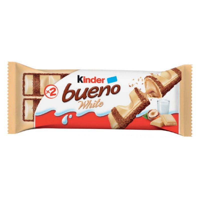 Kinder Bueno White 39g - boîte de 30