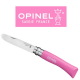 Couteau enfant n°7 - mon premier Opinel ROSE