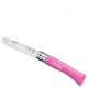 Couteau enfant n°7 - mon premier Opinel ROSE