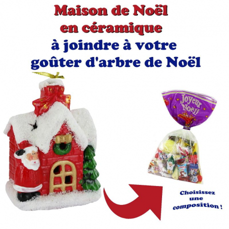 Maison de NOEL en céramique