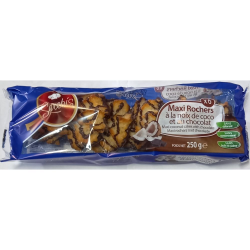 Rocher maxi chocolat et noix de coco 250g - 12 paquets