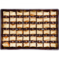Marrons glacés pliés Naples 18/20g - plateau de 960g