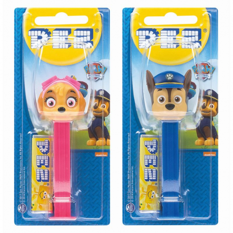 ~Pez figurine Pat Patrouille + recharge - le lot de 12